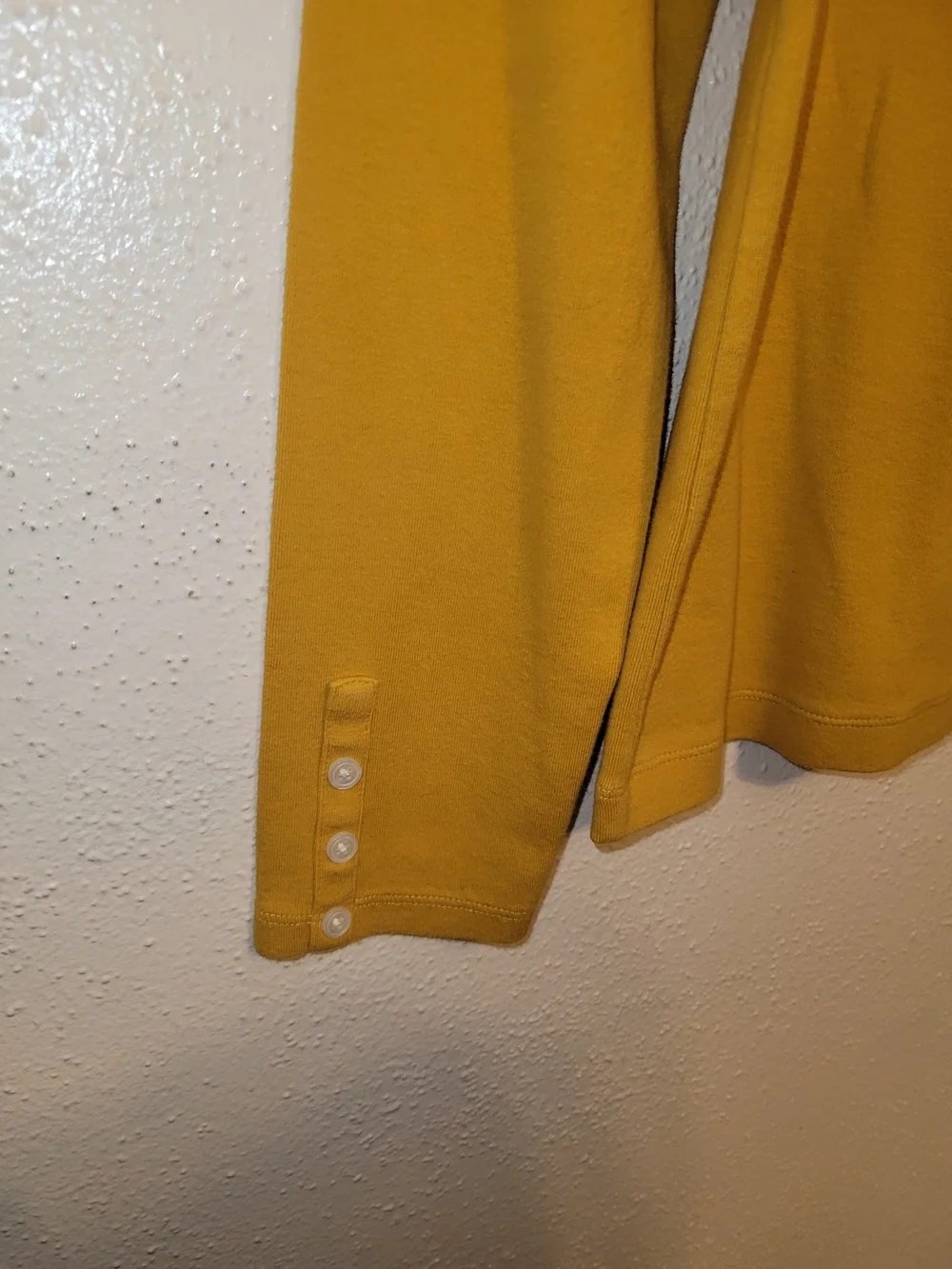 J. Crew Long-sleeve bateau tee with button sleeves Medium